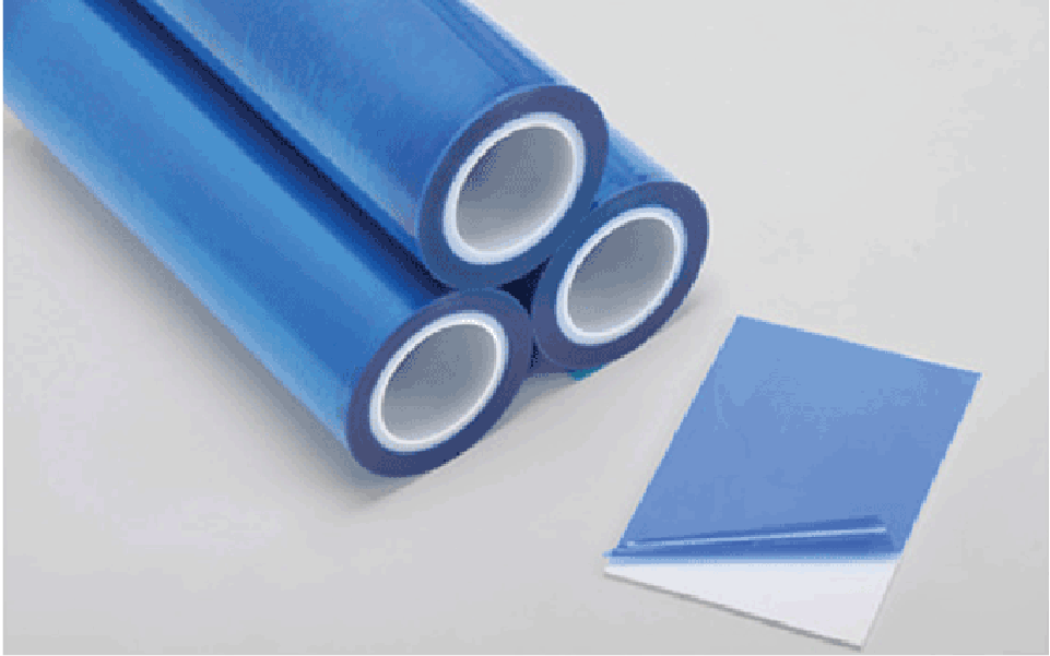 Durable surface protection film for safeguarding surfaces. flexible packaging and surface protection film.